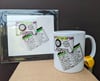 Mix Tape 1989 - Print and Mug Gift Set