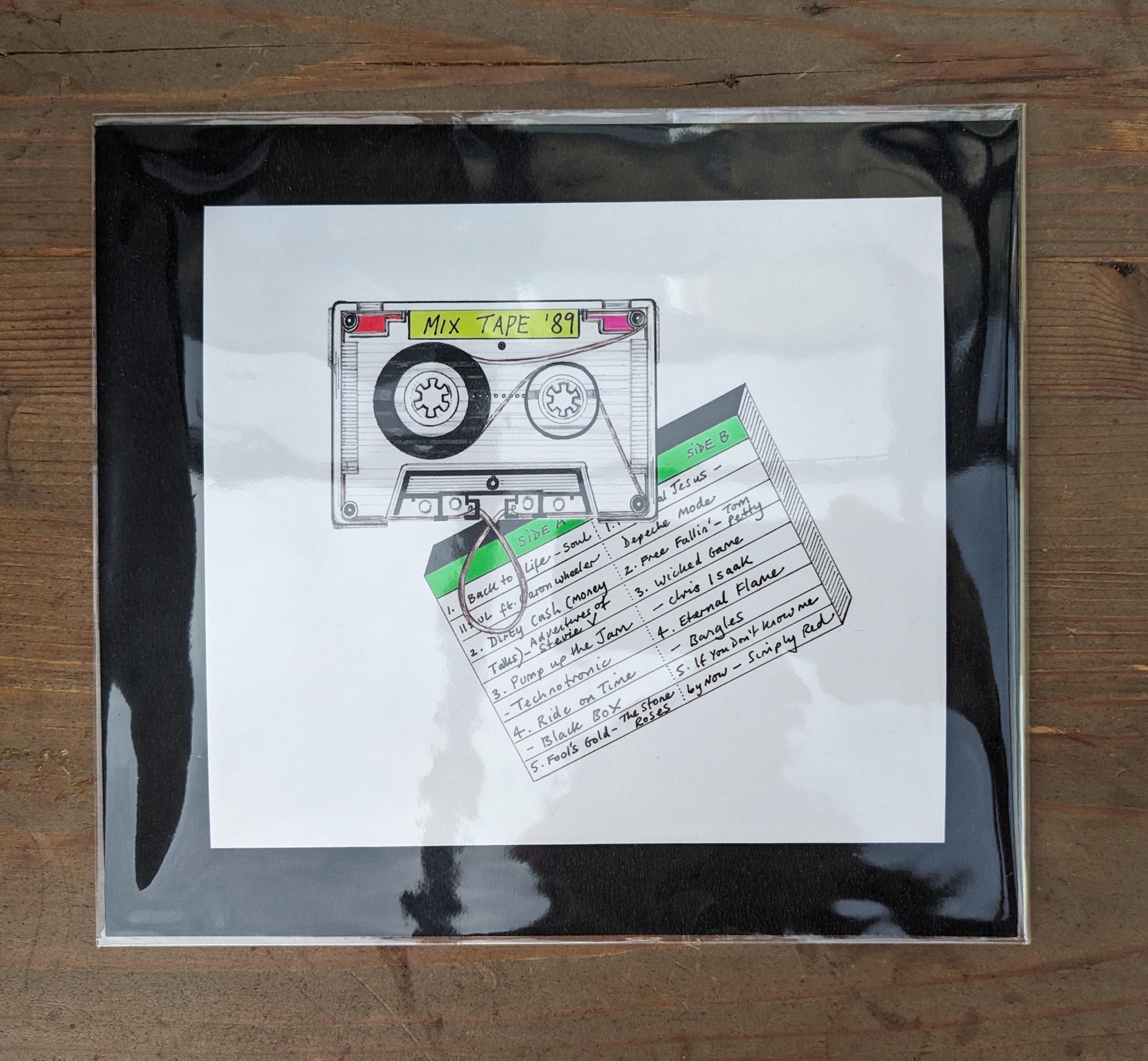 Mix Tape 1989 | SJ Tweed Botanical Art