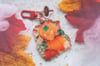 Pumpkat Halloween Keychain