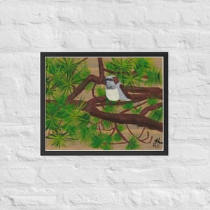 Image of Calm and Waiting at Dawn Framed Poster