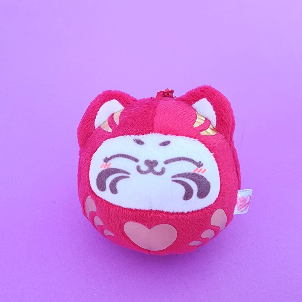 Image of MINI darumiau plush toy 