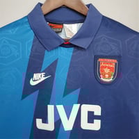 Image 3 of Arsenal Retro 95/96 Away Jersey