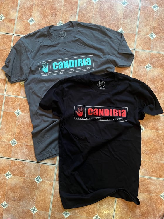 Image of Candiria - 'Blood Will Reach The Neon Skies' T-shirt