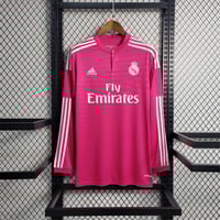 Image 1 of Real Madrid 14/15 Away Long Sleeve Retro Jersey