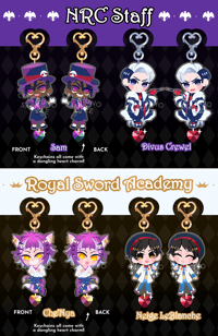 Image 5 of NEW TWST SSR + Staff + Royal Sword Academy Charms 