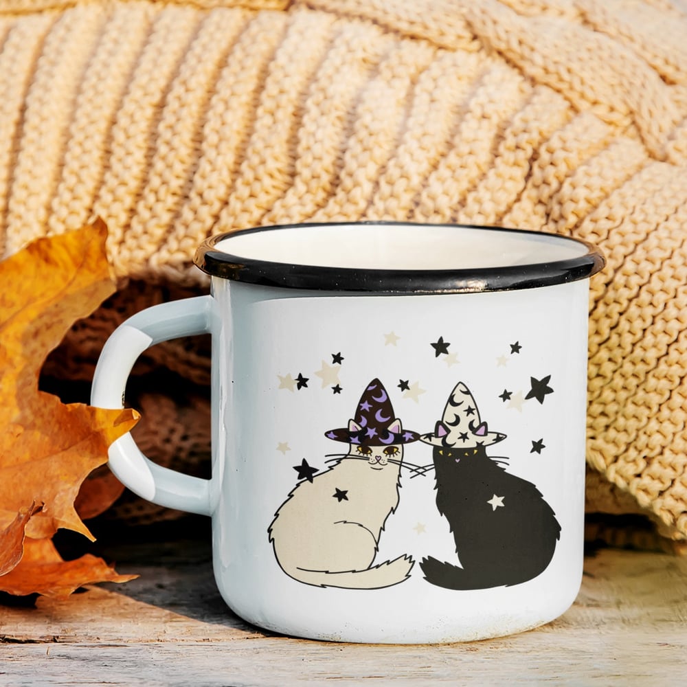 Image of KITTY WITCH BESTIES CAMP MUG