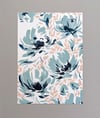 Blooms in blue - Print