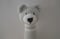 Image of Sonajero oso gris con rayas blancas