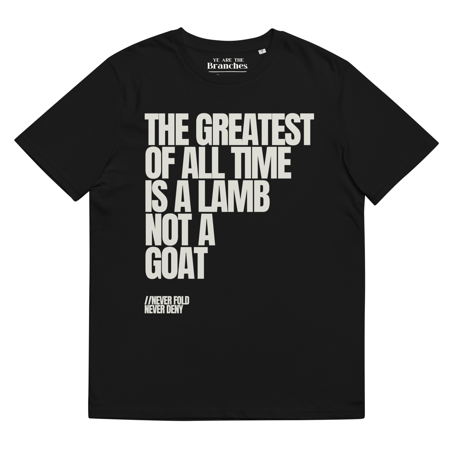 The Greatest T-Shirt (Unisex organic cotton t-shirt) | RMORY RESERVE