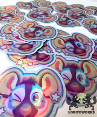 Image 3 of Crocuta Crocutie - Chibi Hyena Sticker