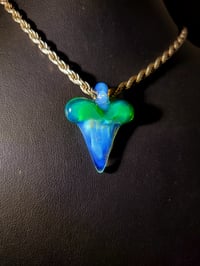 Image 1 of Glopal & titan shark tooth pendant. 