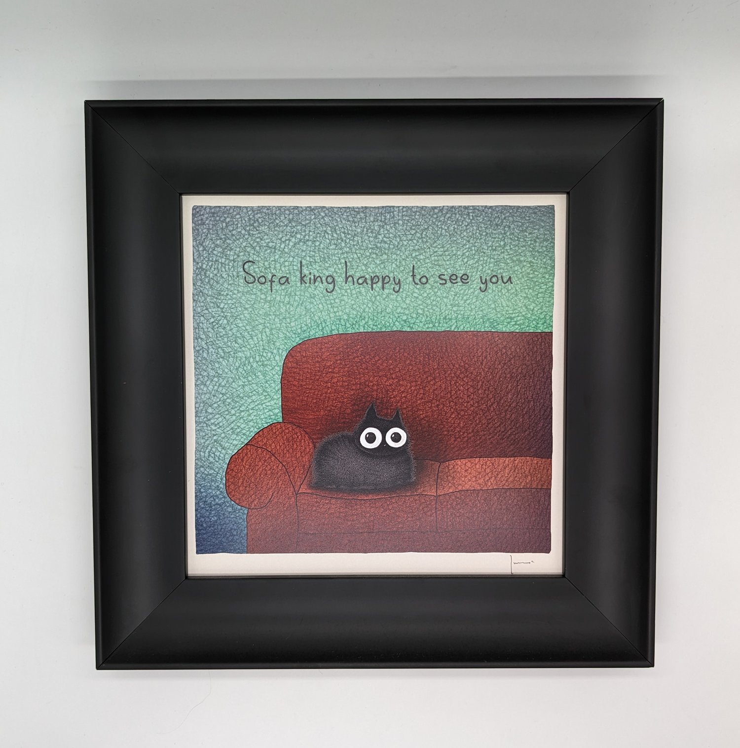 Image of Sofa King happy to see you 
