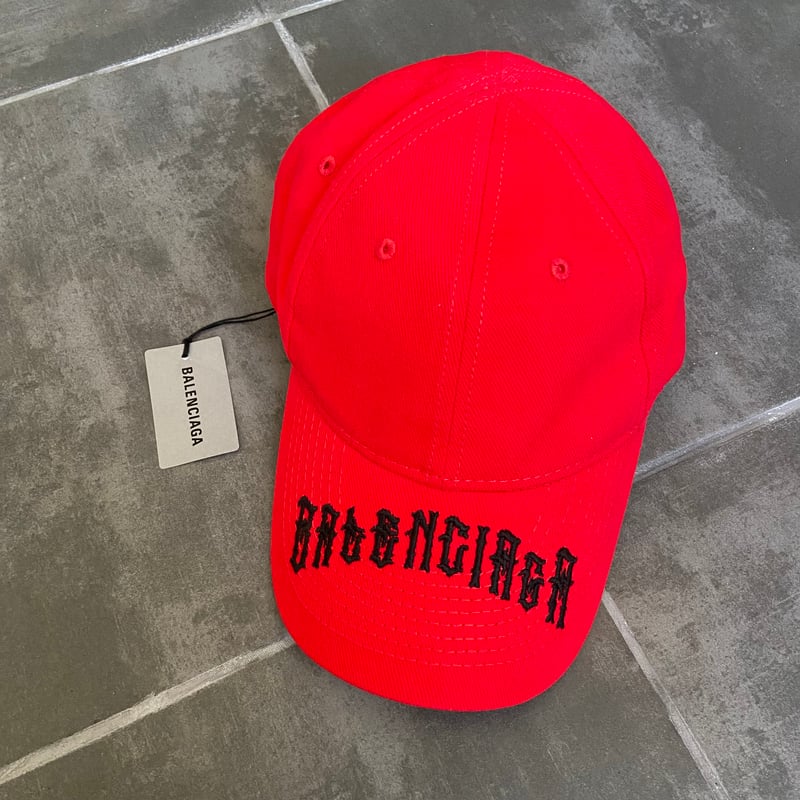 Balenciaga Tattoo Visor Cap L