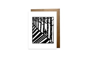 Image of Coffee Forest Walk Notecard
