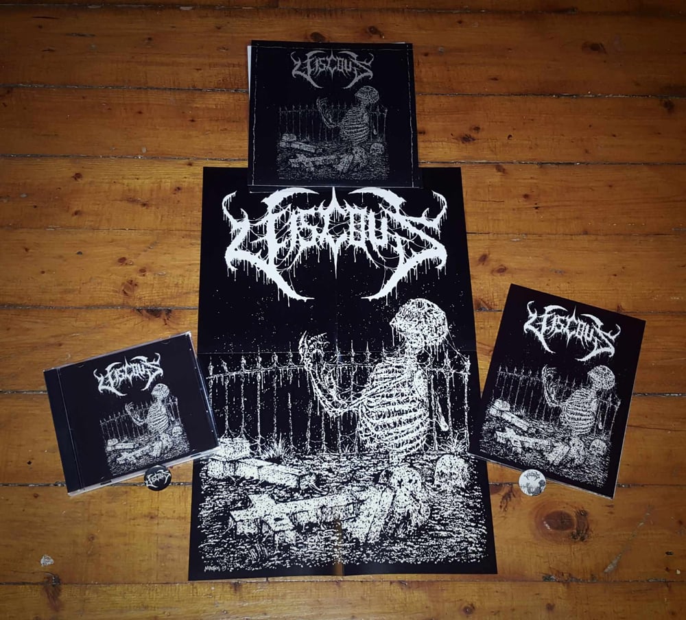 Viscous - Morbid Arousal (single) - 7" Lathe cut vinyl