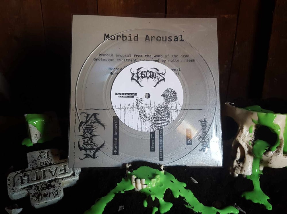 Viscous - Morbid Arousal (single) - 7" Lathe cut vinyl