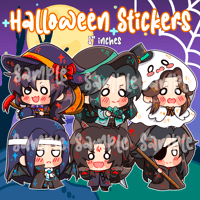 Old Halloween Stickers  