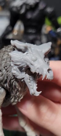 Image 2 of Zombie Wolf head