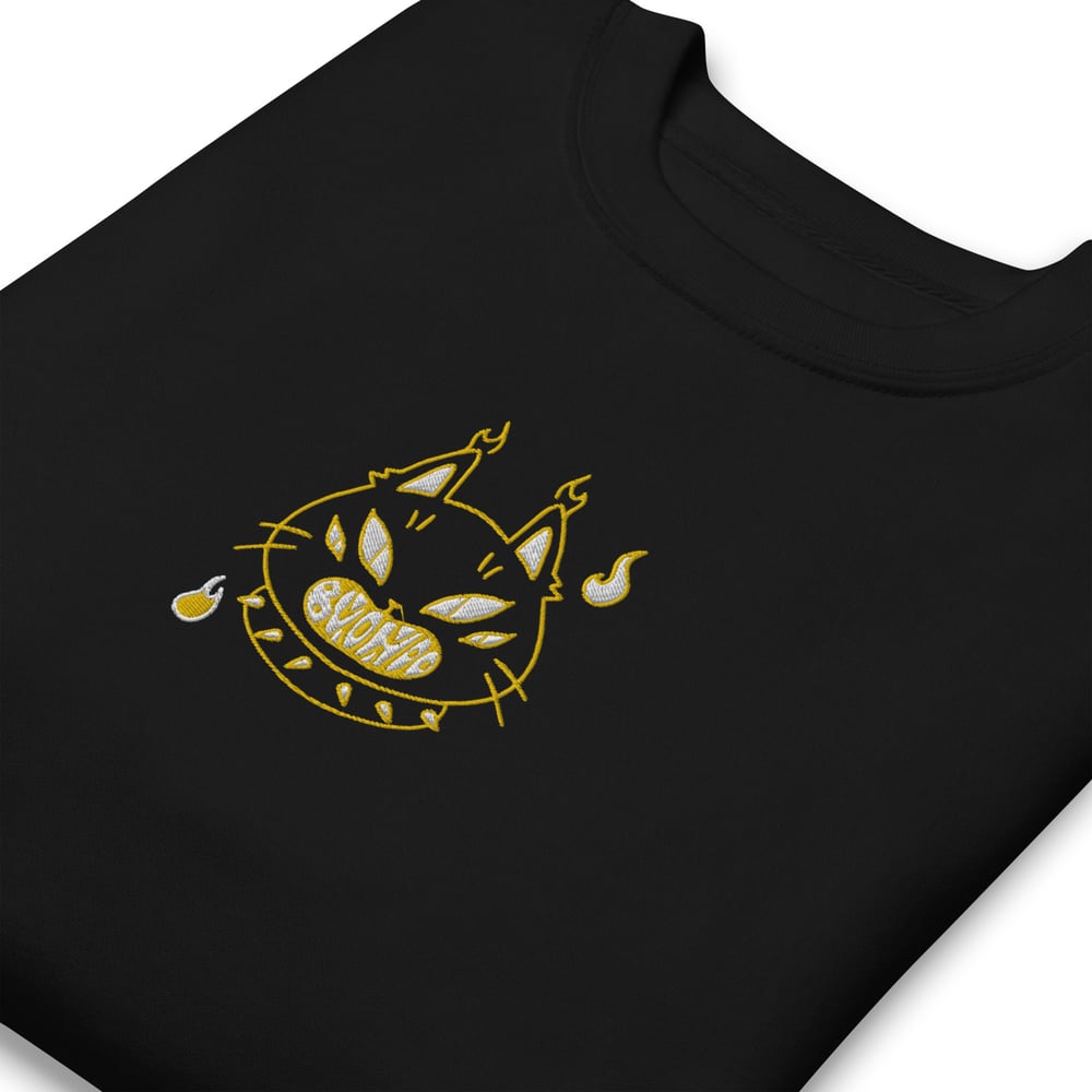 Image of Embroidered Cat BooHoo Club Sweatshirt