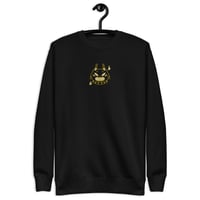 Image 2 of Embroidered Cat BooHoo Club Sweatshirt