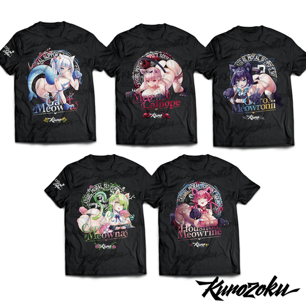 Image of Neko HoloGirl Shirts!