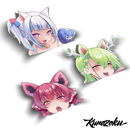 Image 2 of Neko HoloGirl Peekers!