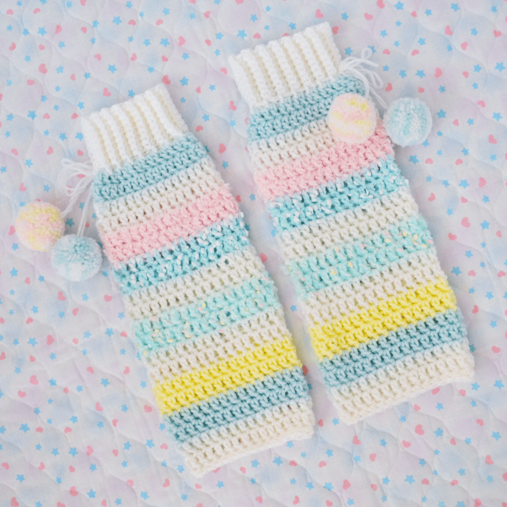 PomPom Legwarmers: 03