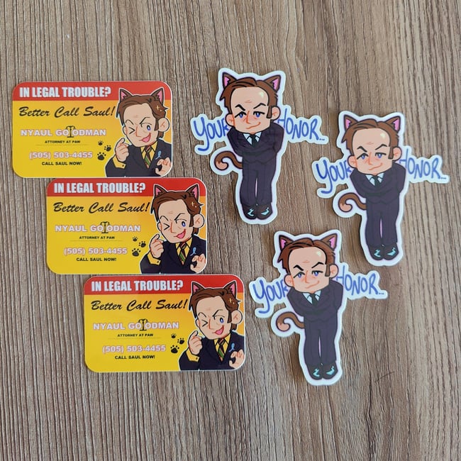 Nyaul Goodman Stickers