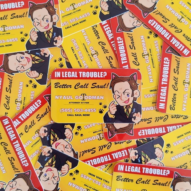 Nyaul Goodman Stickers