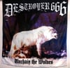 (Pre-Order) D666 UNCHAIN THE WOLVES FLAG 3x3ft or 4x4ft