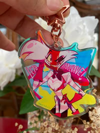 Let's Misbehave! - A Hazbin Hotel Acrylic charm!