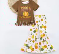 Cutest Pumpkin Flare Set 