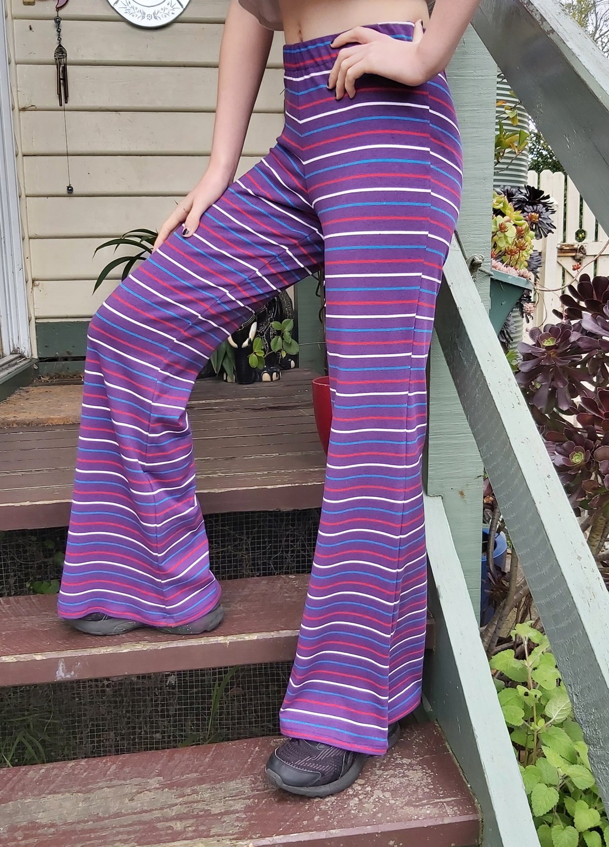 Image of Purple allsorts KAT pants