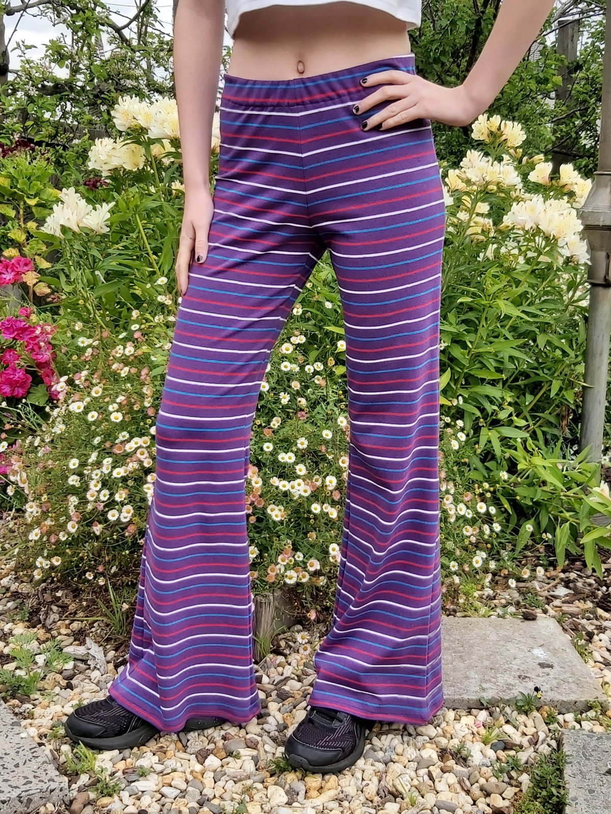 Image of Purple allsorts KAT pants