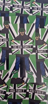 Image 2 of Pack of 25 10x5cm Hibs, Hibernian, The Hibs Family Football/Ultras Stickers.