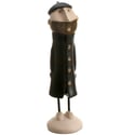 Handmade Ceramic Quirky Couple Figurines | Black