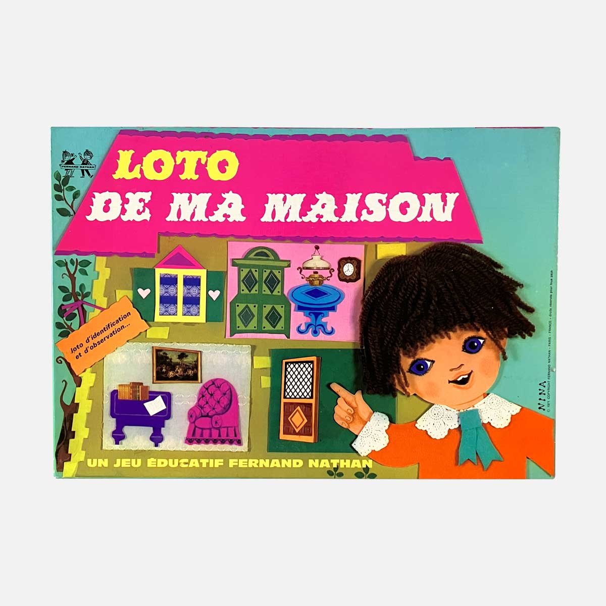 Loto-Puzzle des cris d’animaux Fernand Nathan - Grenier d'enfance