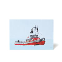 Medway Tugboat postcard