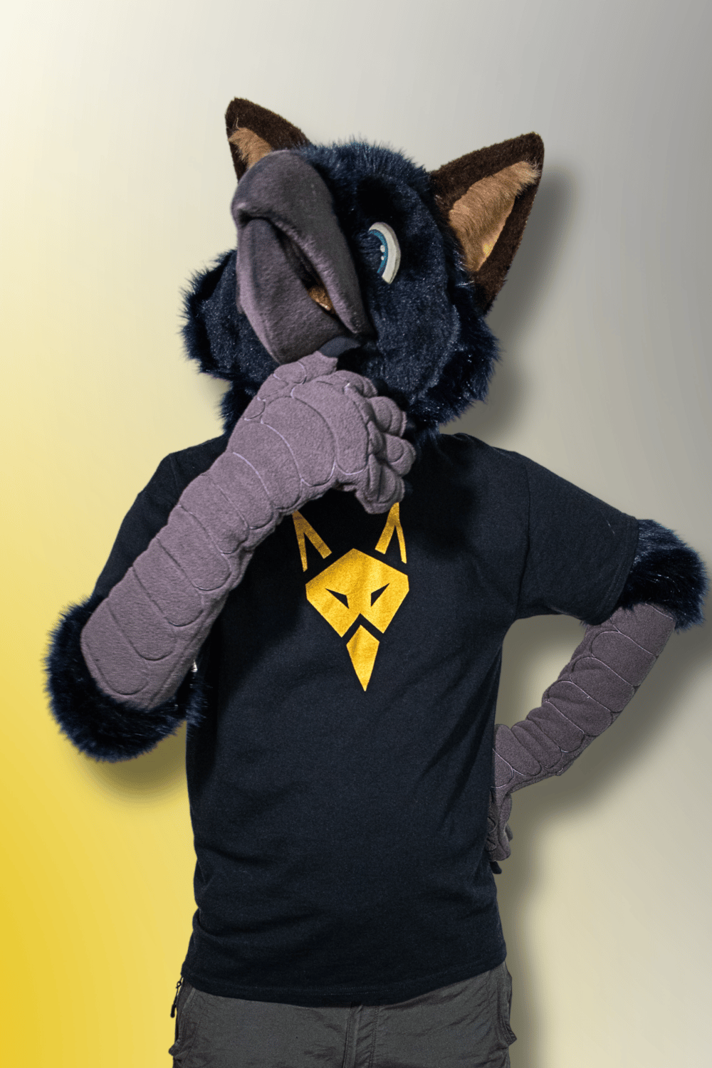 Metallic Gold Logo T-Shirt