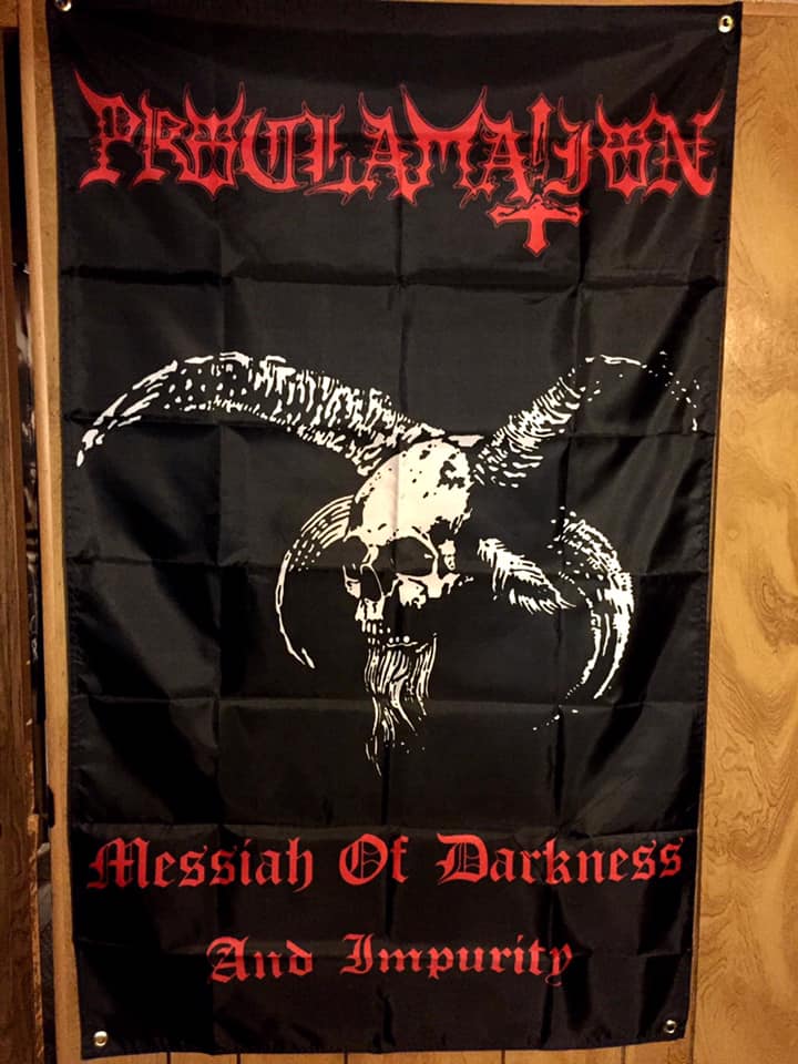 (PRE-ORDER) PROCLAMATION MESSIAH 3X5FT FLAG | Echoes of Death Productions