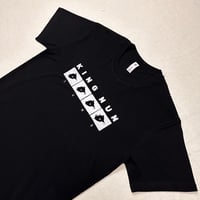 Image 3 of Handmade LAMB tiles T-Shirt (Black)
