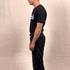 Handmade LAMB tiles T-Shirt (Black)
