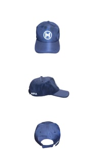 Image of Hustle DryFit Dad Hat (Navy)