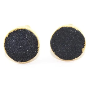 Image of Black Sugar Druzy Cufflink