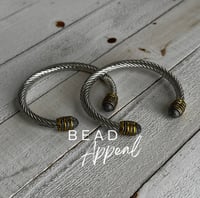 Image 1 of Stainless Steel Cuff Bracelet (Unisex)
