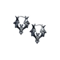 Image 1 of Morticia earrings in sterling silver