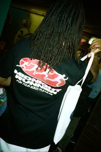 Image 5 of MIDNIGHT RUNNER RED & WHITE LOGO TEE