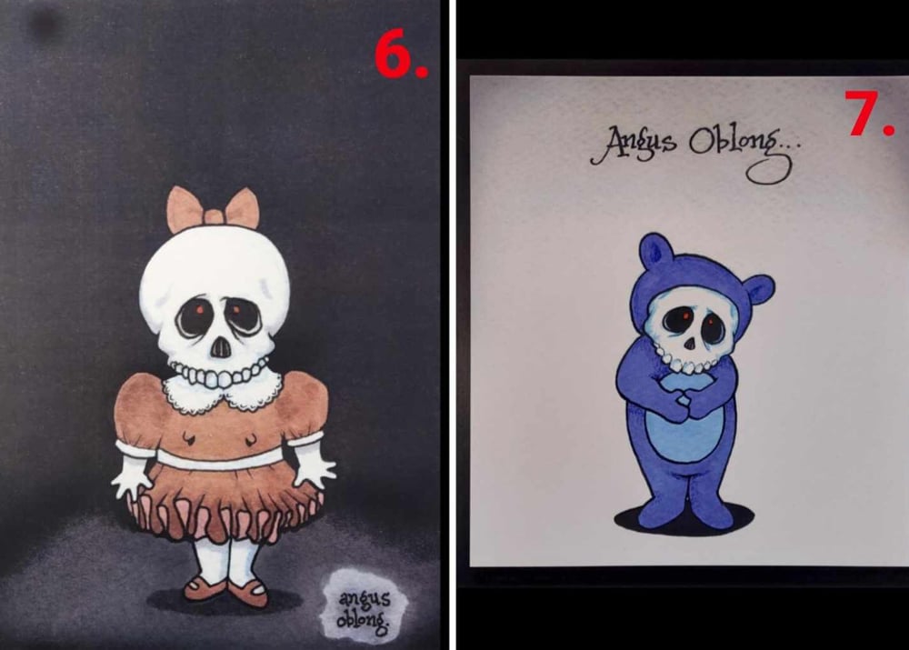 Angus Oblong- Signed Prints!
