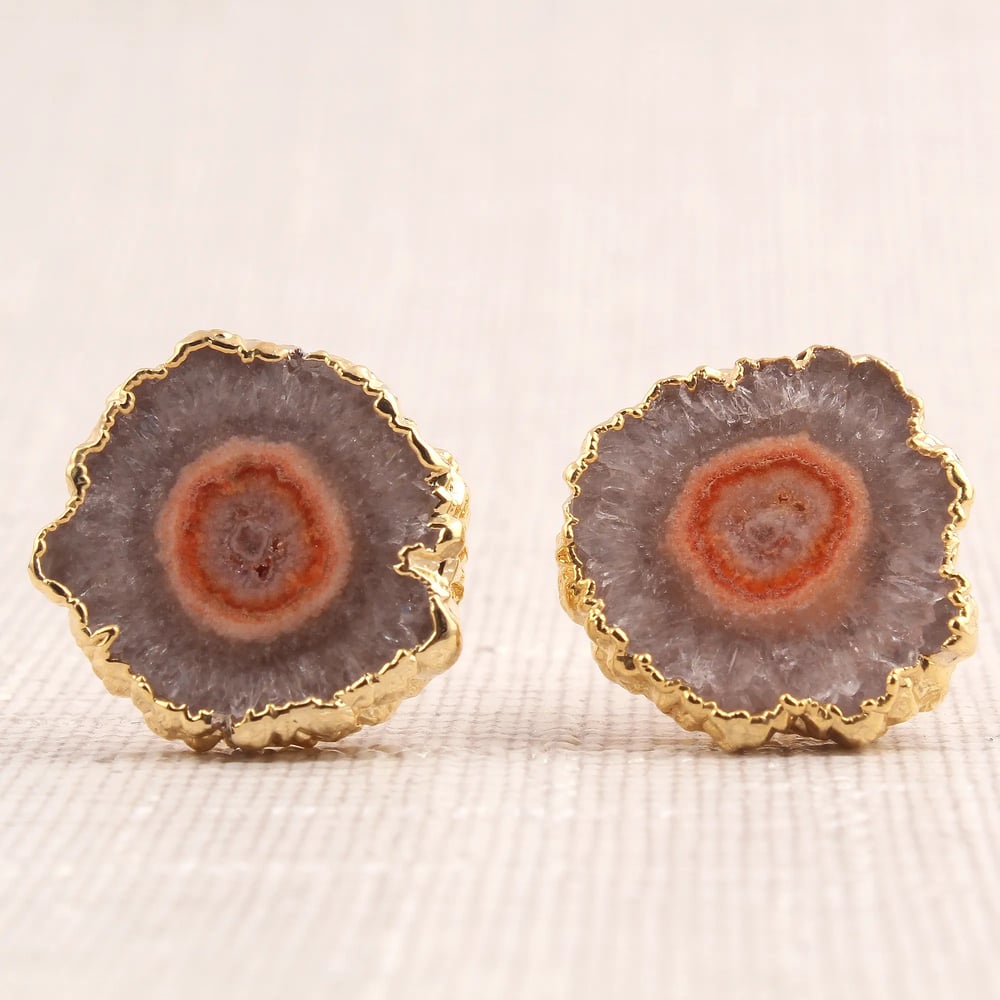 Image of Natural Solar Quartz Citrine gemstone Ring
