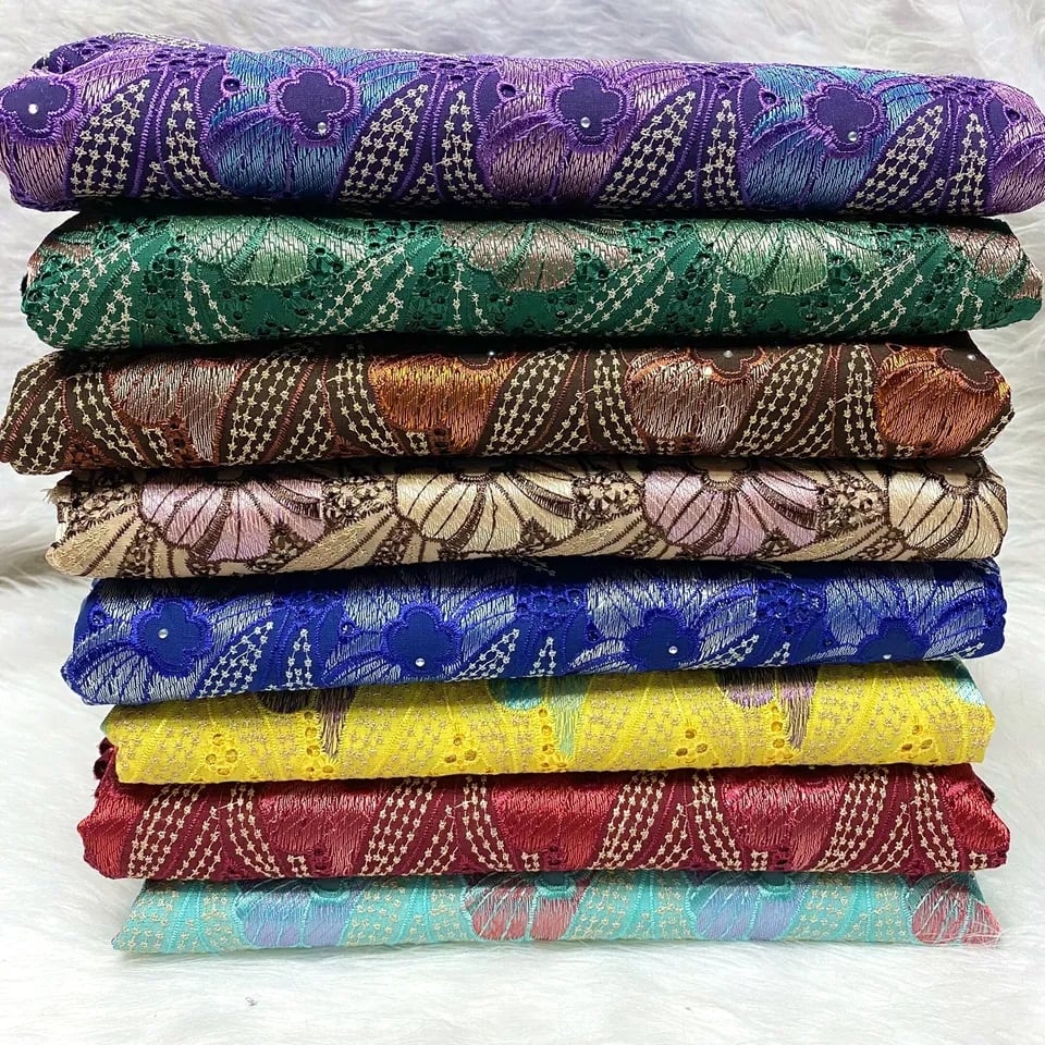 Image of HIGH QUALITY SWISS VOILE LACE 